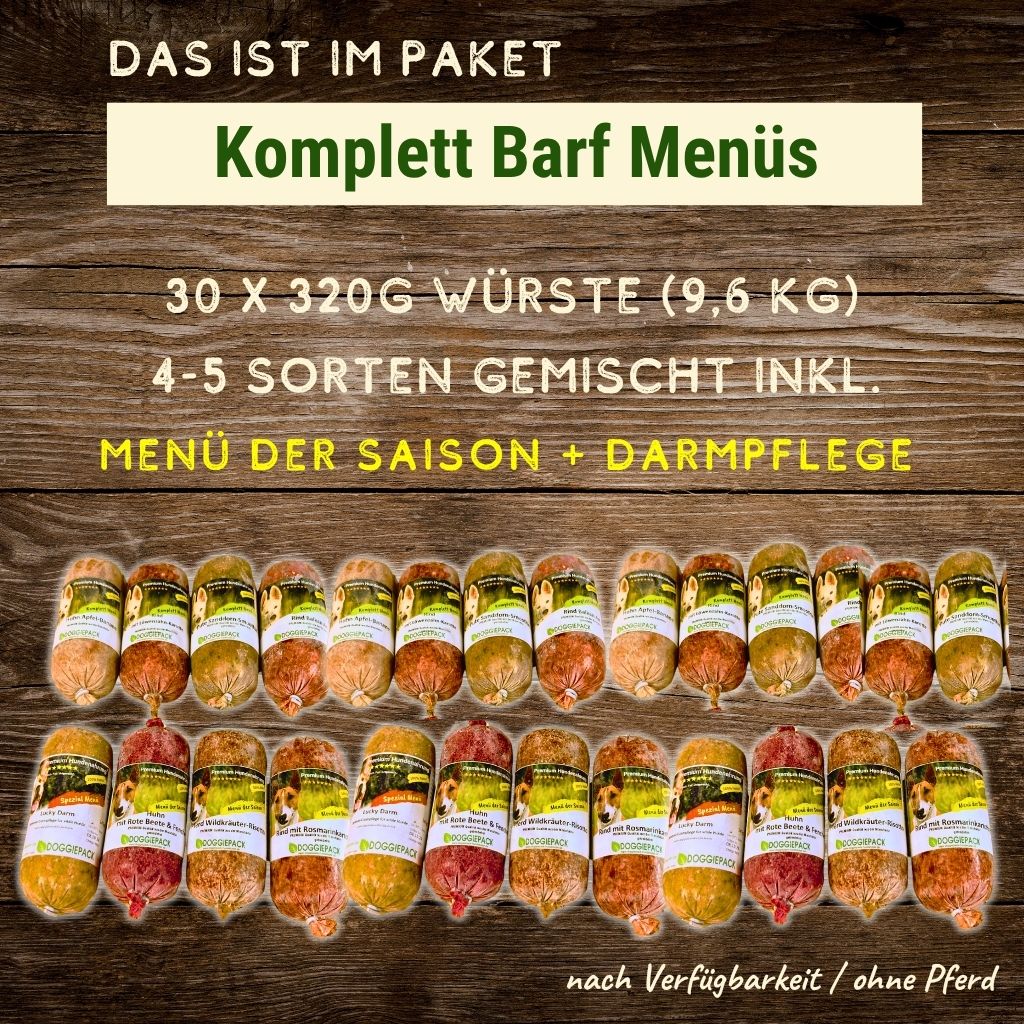 Sparpaket 320g Komplett Barf Menüs