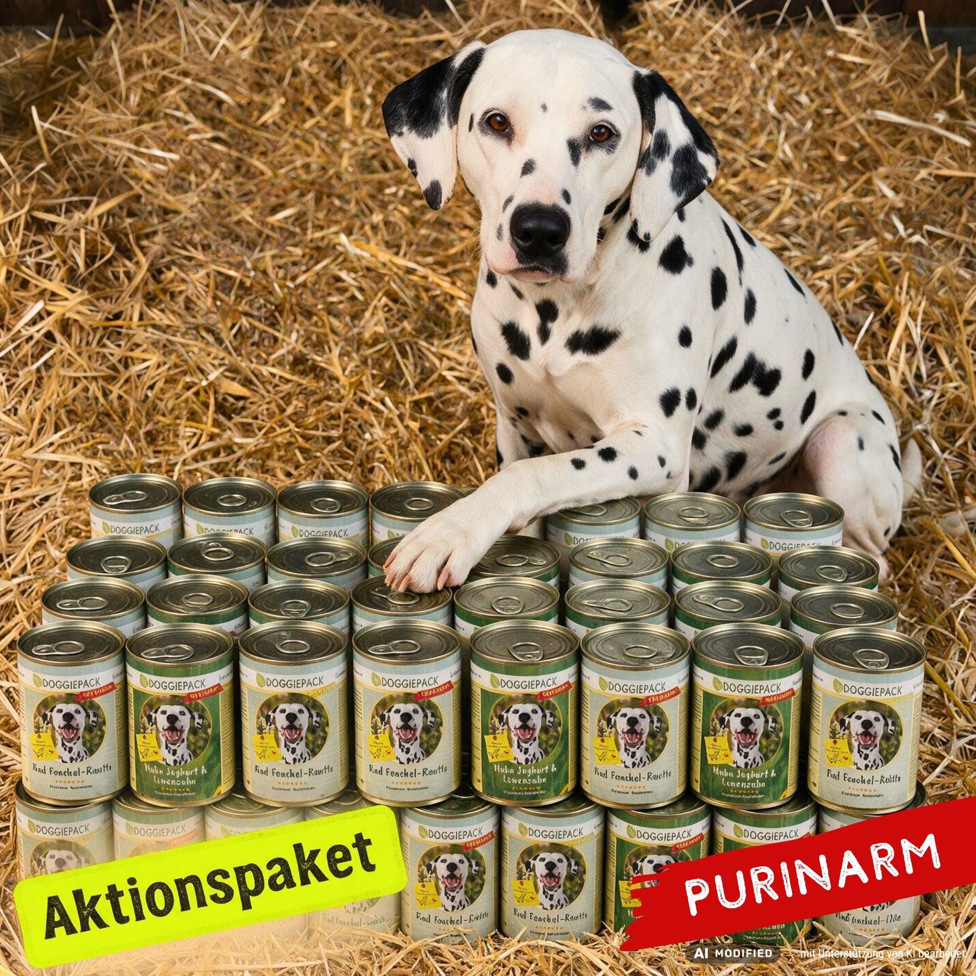 AKTION 42 x 400g purinarmes Nassfutter