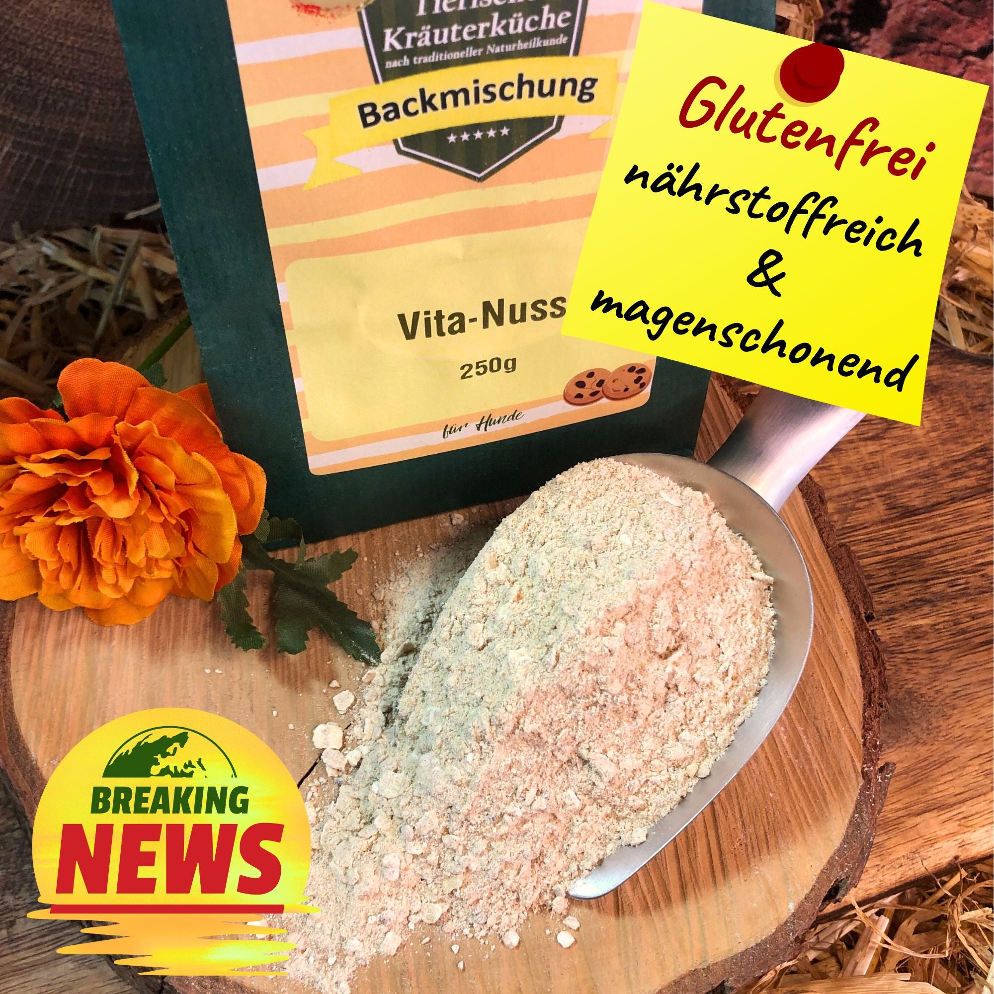 Backmischung Hundekekse Vita-Nuss