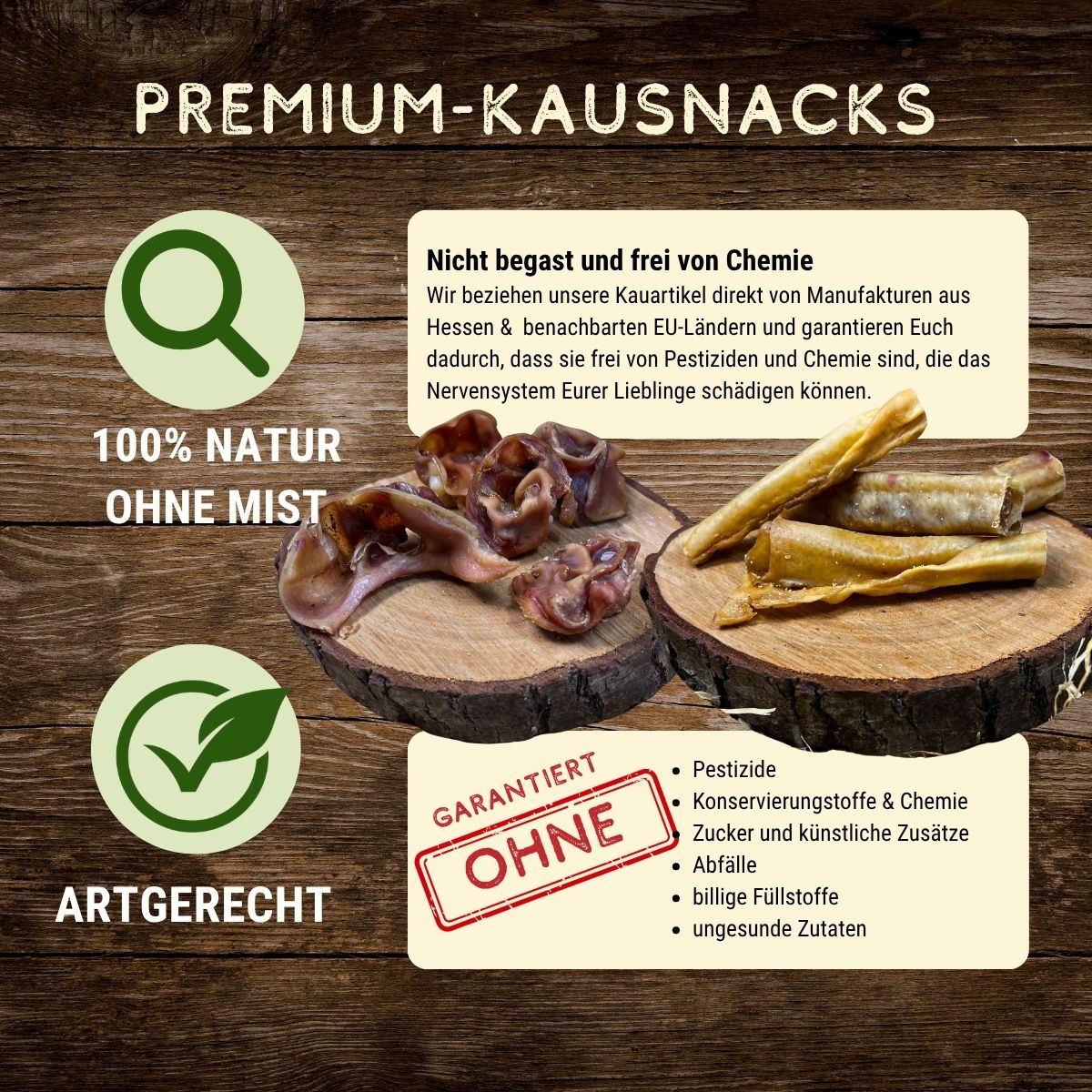 Trainings-Snacks Hirsch 100g