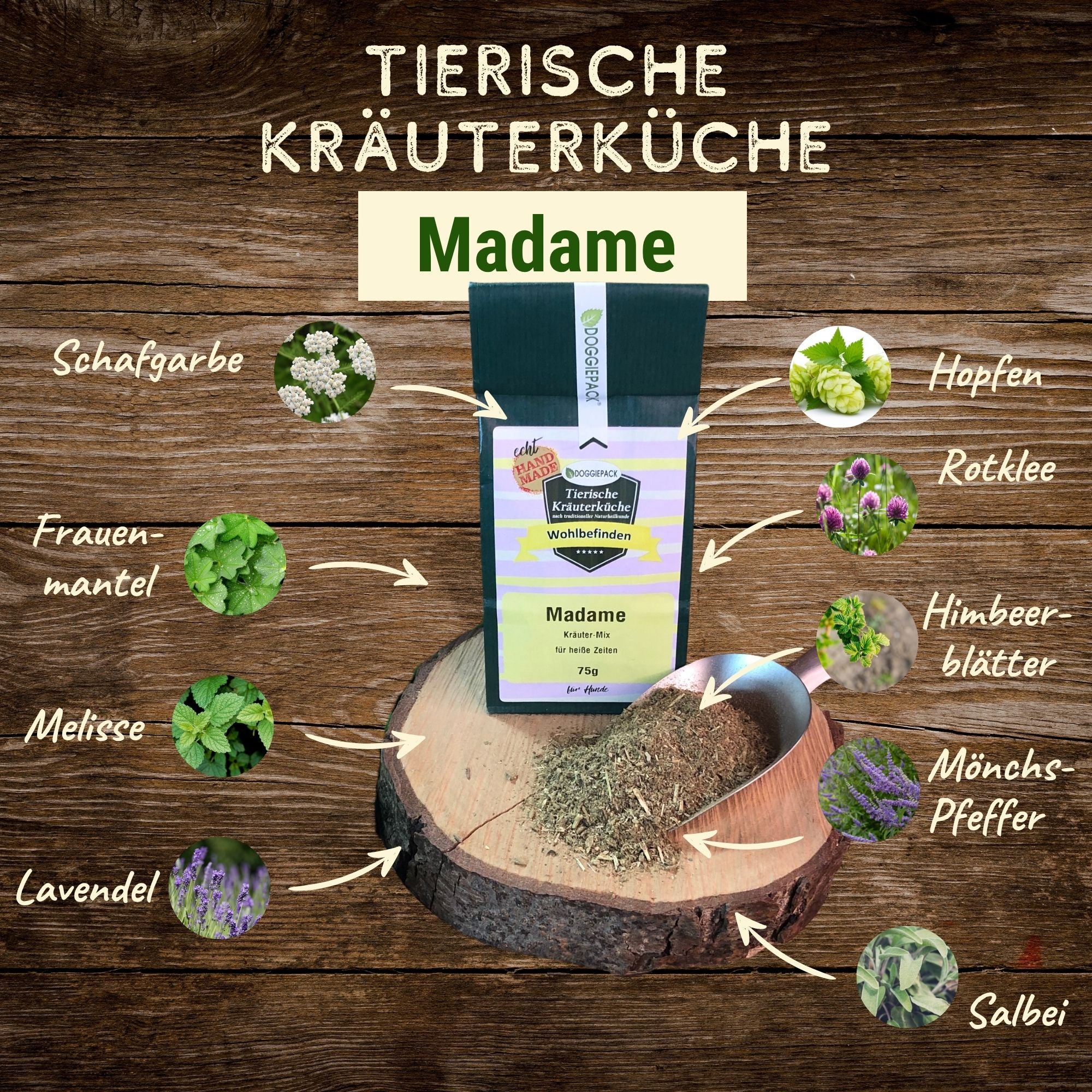 Madame- Kräutermix für heiße Zeiten
