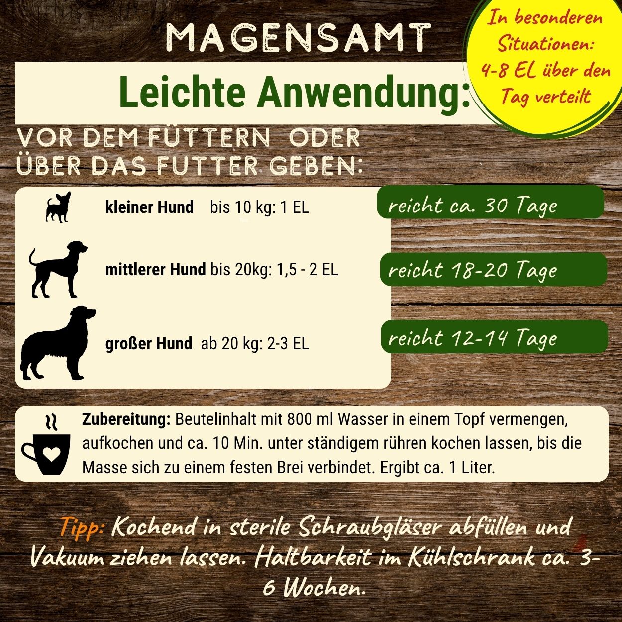 MagenSamt - Natürliche Haferbasis mit Kräutern