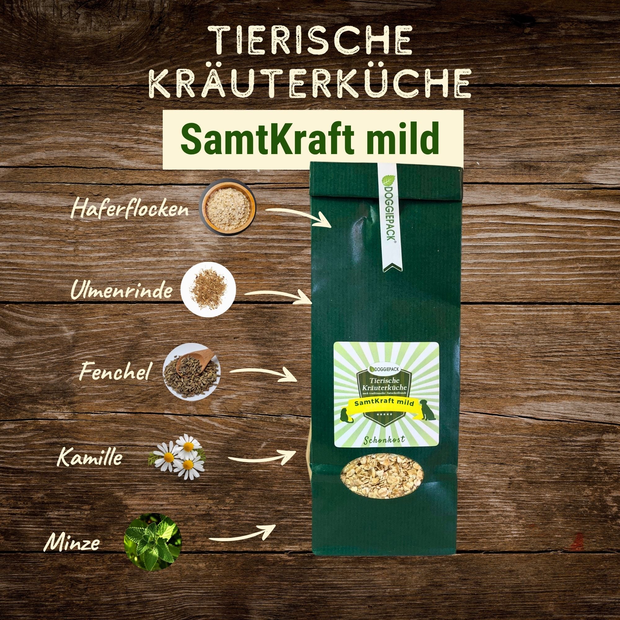 SamtKraft mild - Natürliche Haferbasis mit Kräutern - Neuer Name