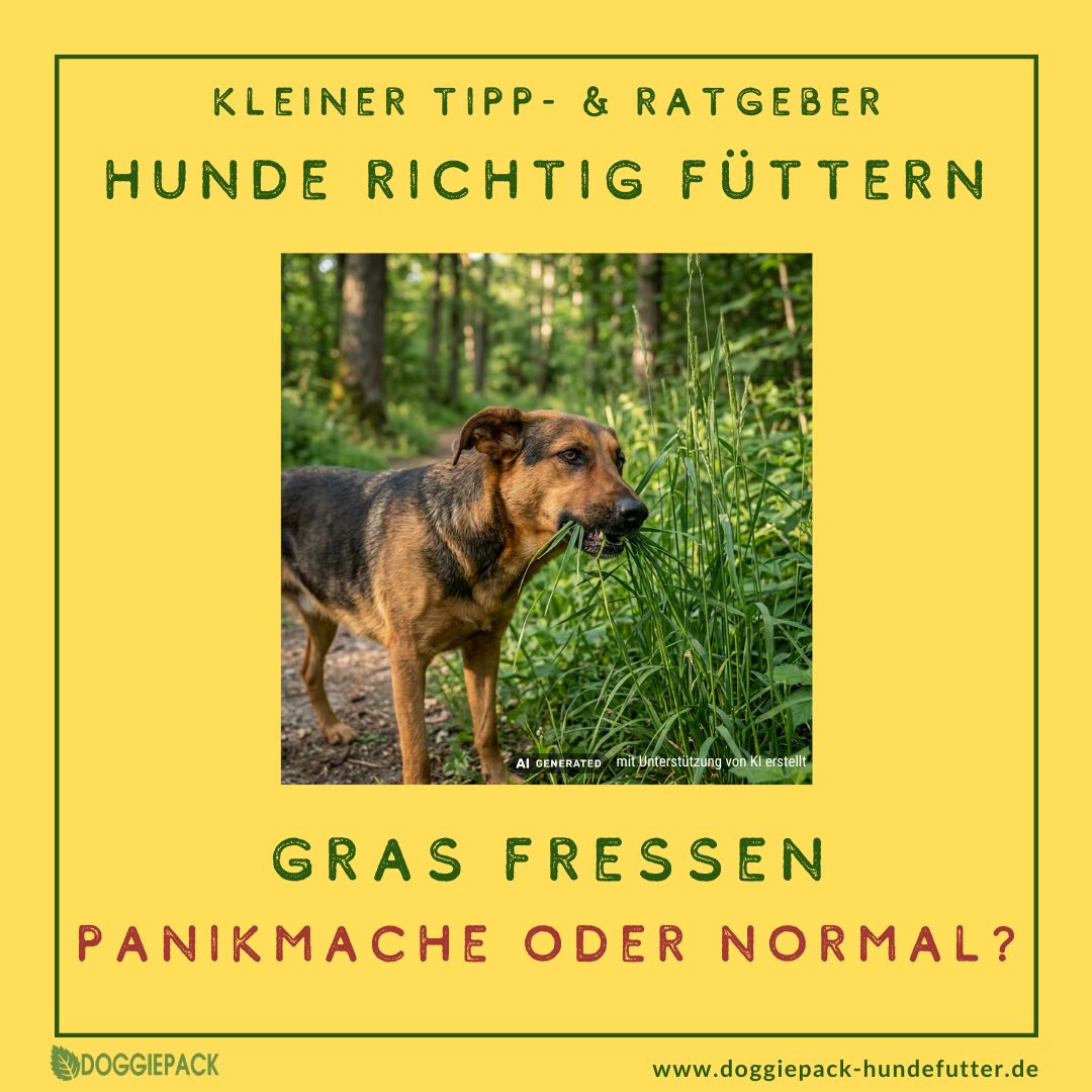 Grasfressen beim Hund - Panikmache oder Normal?
