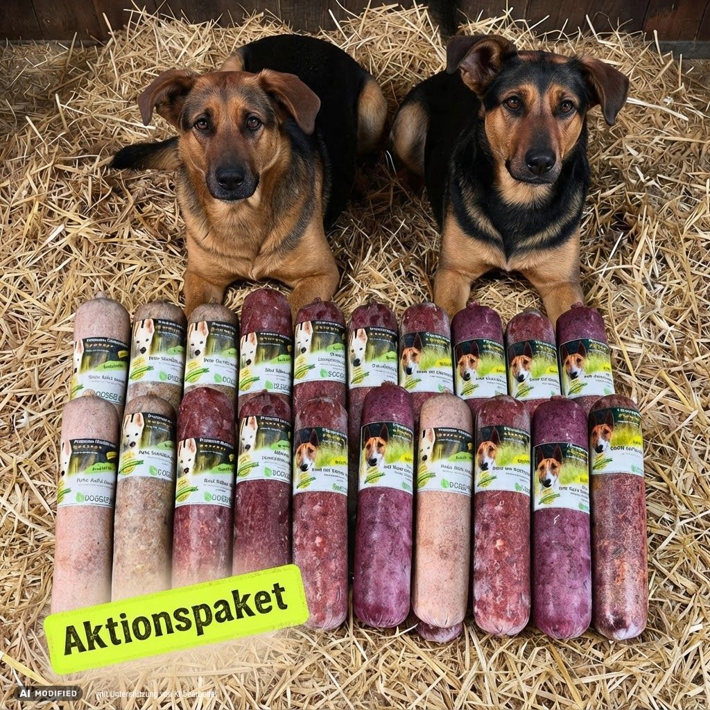 AKTION 25 x 750g Komplett Barf Menüs