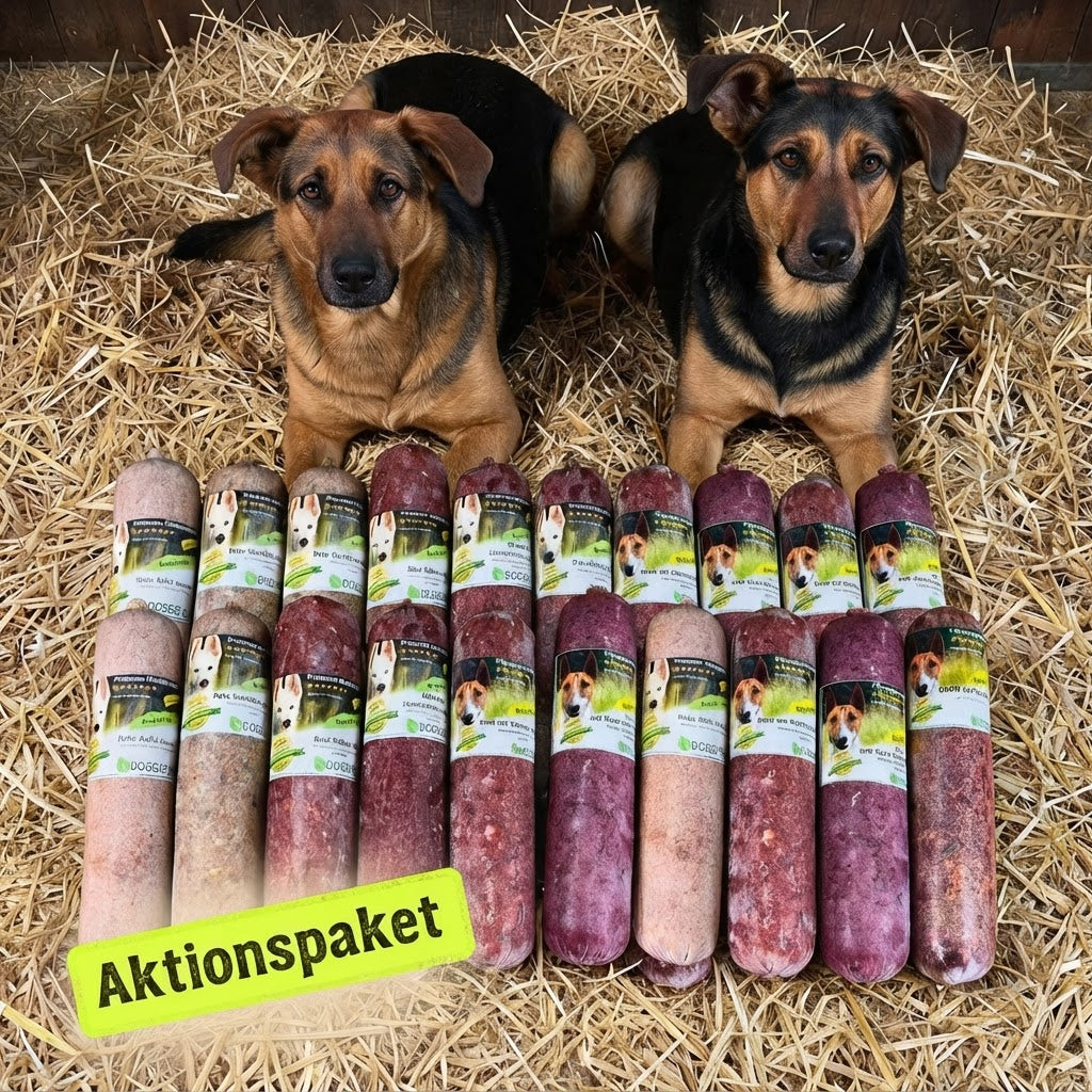 AKTION 25 x 750g Komplett Barf Menüs
