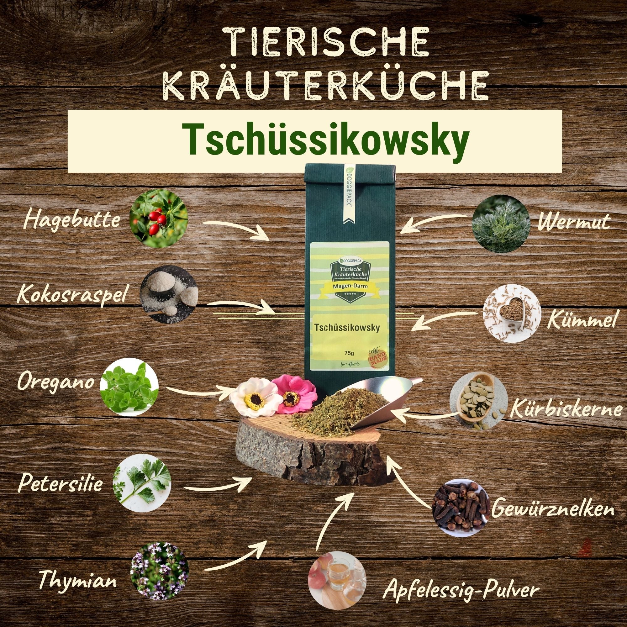 Tschüssikowsky Kräuter-Mix