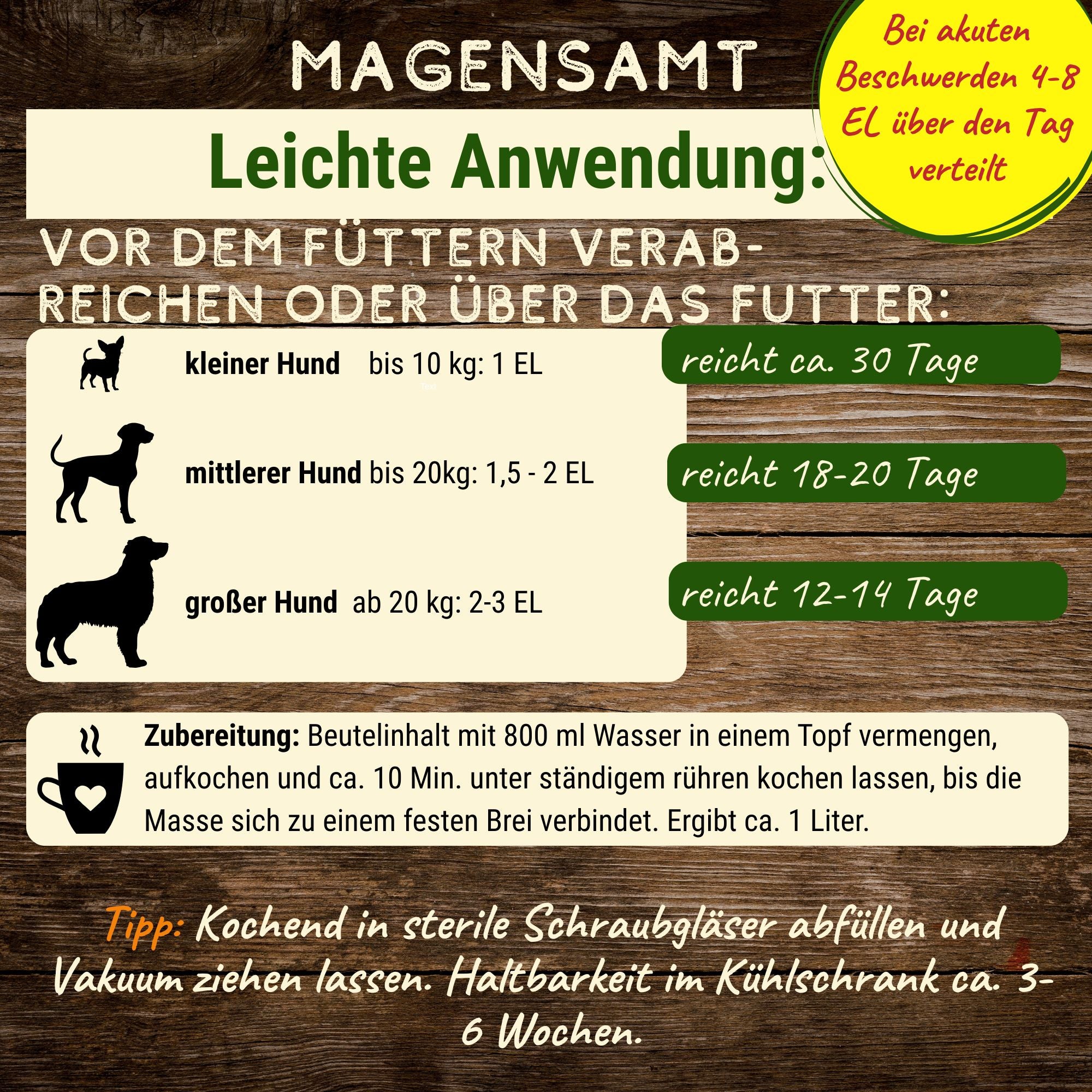MagenSamt - Schonkost