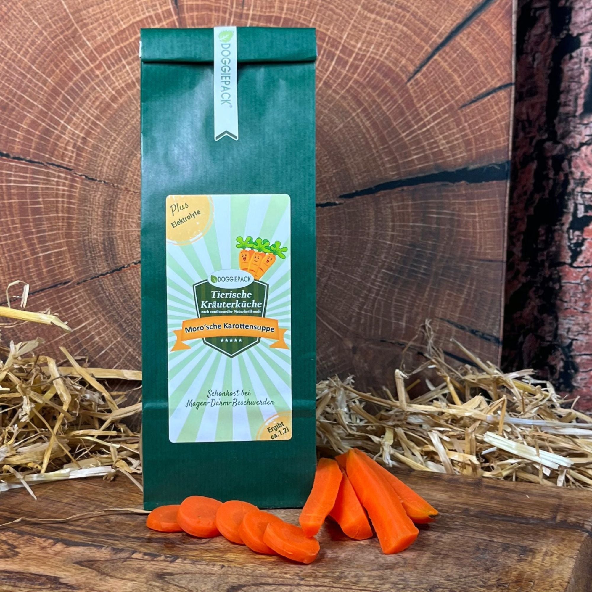 Moro'sche Karottensuppe plus Elektrolyte