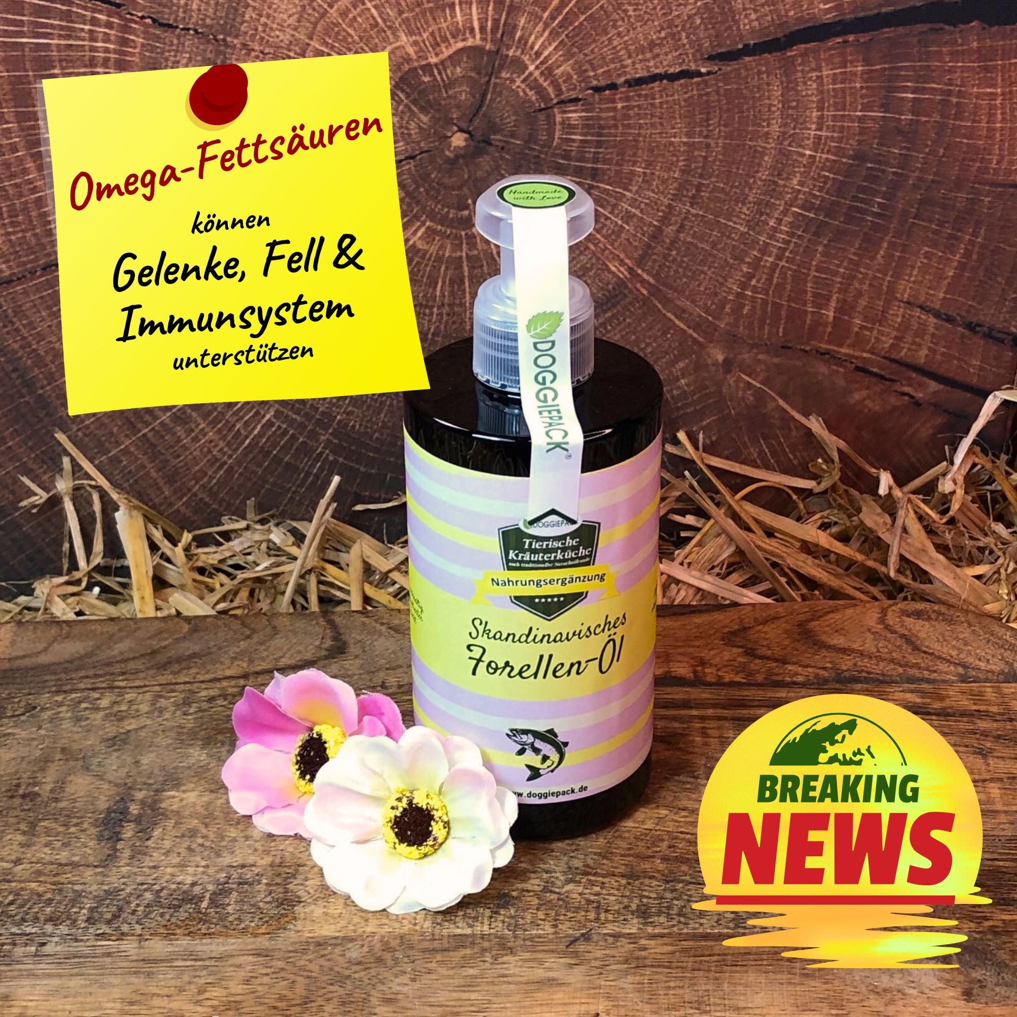 Skandinavisches Forellen-Öl