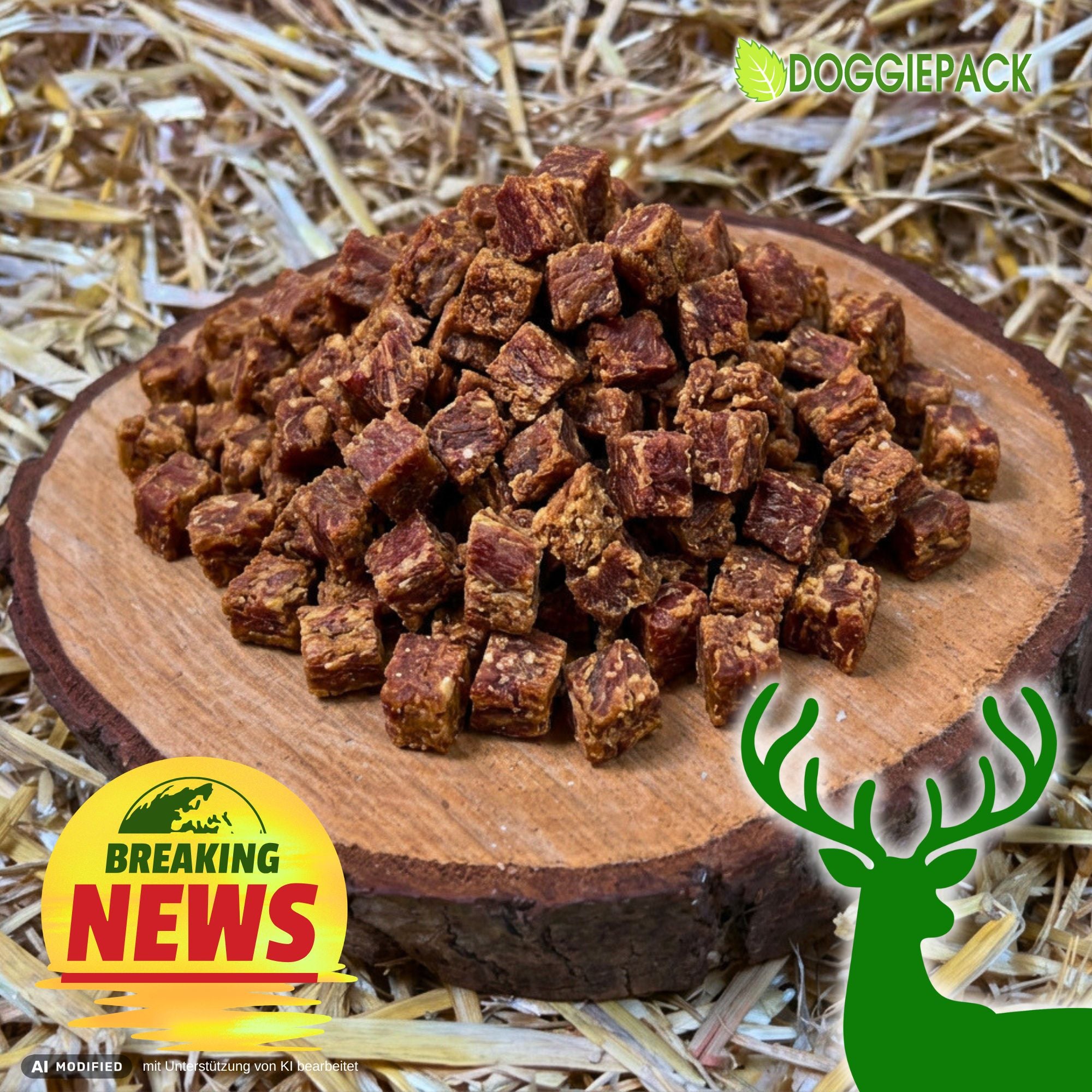 Trainings-Snacks Hirsch 100g