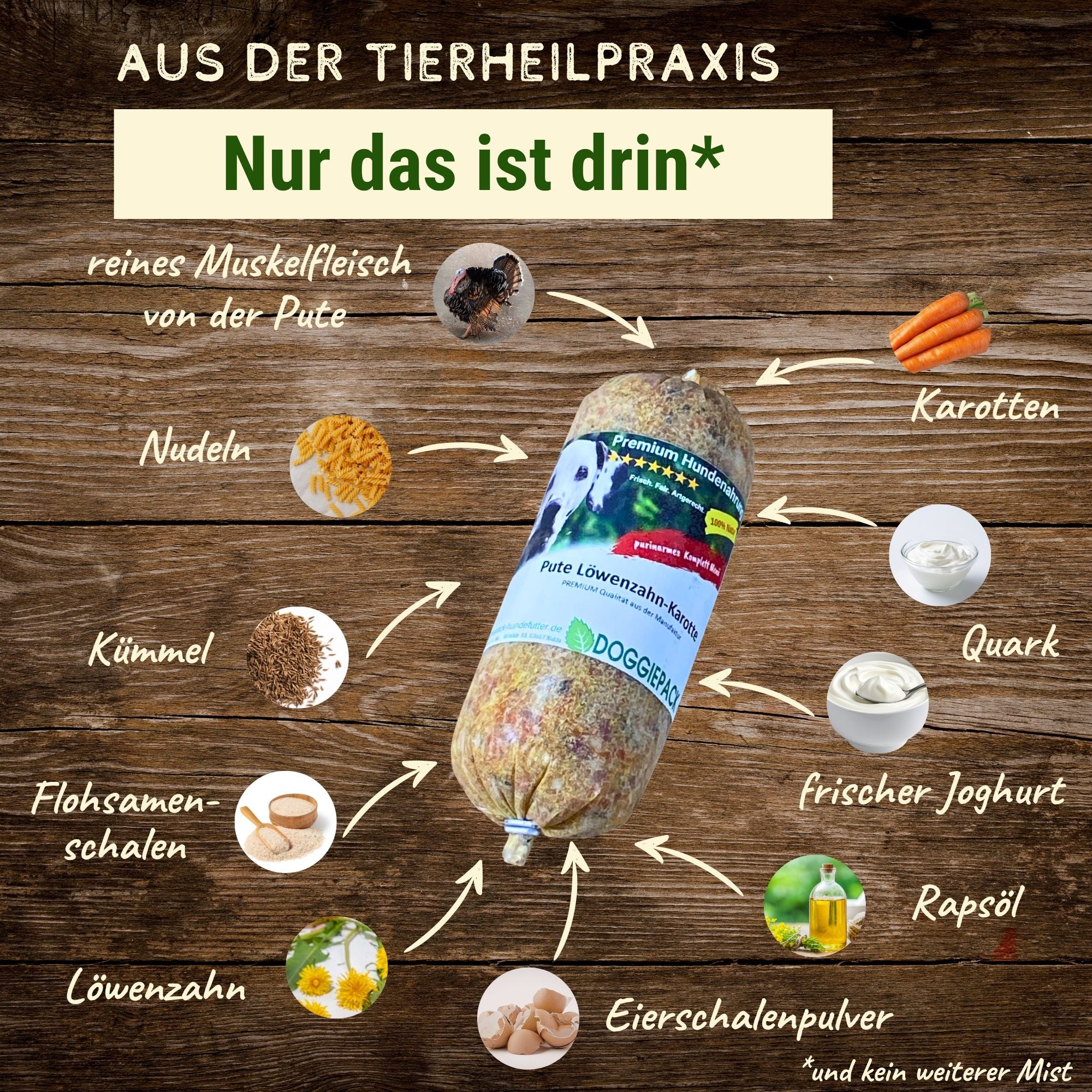 Purinarm Pute Löwenzahn-Karotte