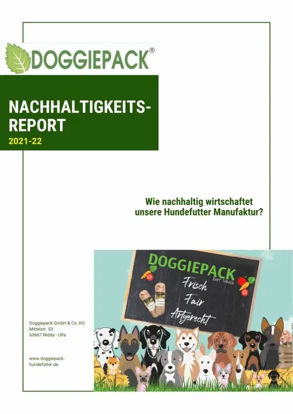Doggiepack-Nachhaltigkeits-Report 21 22