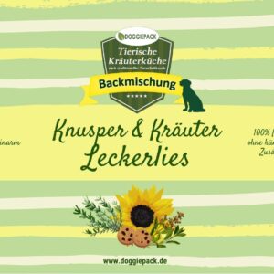 Leckerlies Backmischung Knusper Kräuter- B-Ware